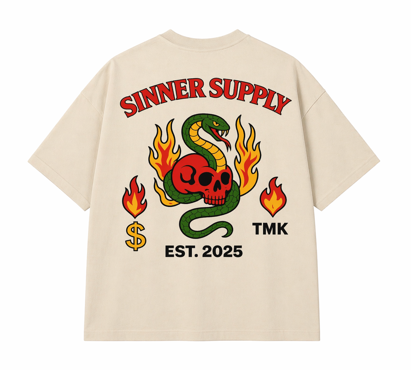 Ember Bone - Sinner Supply Tee