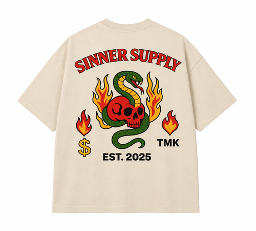 Ember Bone - Sinner Supply Tee