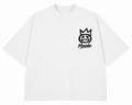 001/∞ White Crown Logo Tee