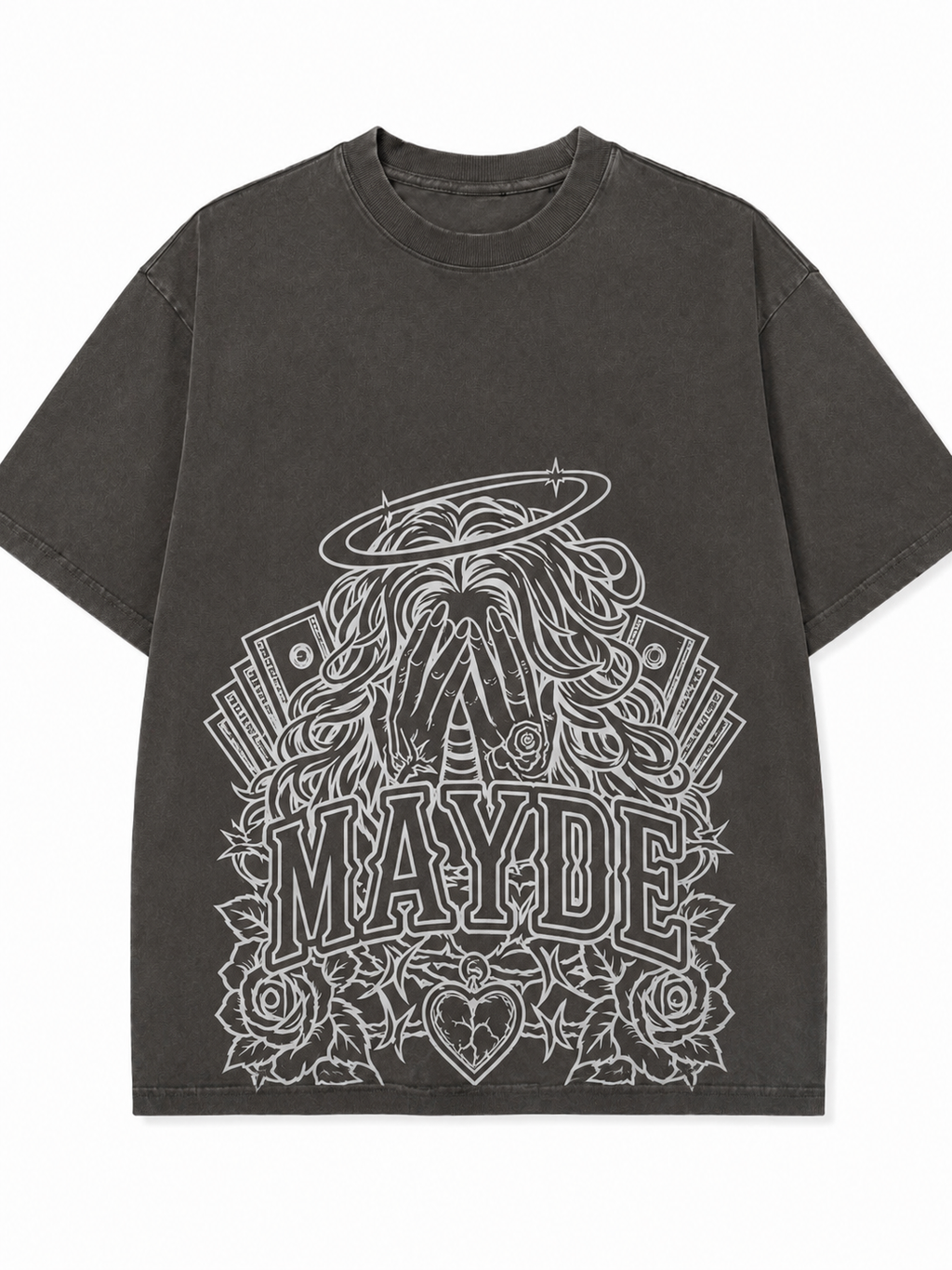 Grey Blind Faith Tee